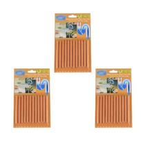 Galingos nuotekų vamzdžių valymo "Cleaner Sticks" lazdelės (12 vnt.) - Oranžinė