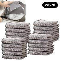 Metalinių indų šveitimo kempinėlių rinkinys – 20 vnt.