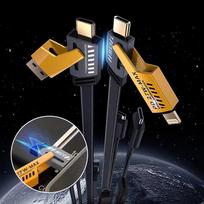 4-in-1 PD 65W Greito Įkrovimo Kabelis - 1m