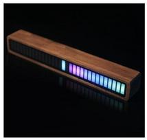 Atnaujintos LED šviesos - Graikinio riešuto spalvos -190×26 6×26 mm USB APP Bluetooth