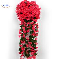 Orchidėjų kaskadas dekoracija - Raudona