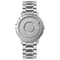 Magnetic Watch™ - unikalus magnetinis laikrodis, sujungiantis meną ir laiką - Sidabrinis | Su skaičiais ir plieniniu dirželiu