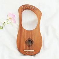 Styginis muzikos instrumentas lyra - 7 stygų - "Drugelių mylėtojai"