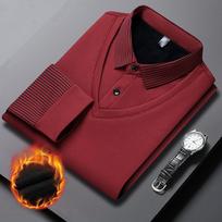 Stilingas megztinis vyrams - Raudona / XL
