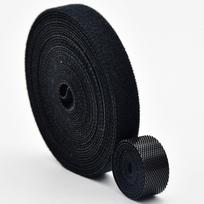 Karpoma velcro juosta - Juoda (5 m) / 1.5 cm