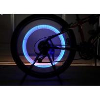 LED padangų ventilių dangteliai - Mėlyna / 4 vnt. rinkinys
