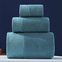 Rankšluosčių rinkinys „Pure Cotton“ - Geometriniais kraštais - turkio