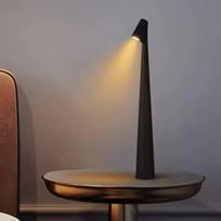 Įkraunama dekoratyvinė lempa „Šviesuva“ - Juoda / 45cm
