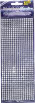 Dekoratyvinių kristalų juostelė FOLIA Style 2, su lipniu pagrindu, 1 lapas, 10,5 x 26 cm