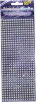 Dekoratyvinių kristalų juostelė FOLIA Style 4, su lipniu pagrindu, 1 lapas, 10,5 x 26 cm