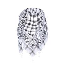 Arab Scarf Religious Outdoor Kerchief Multi Purpose Keffiyeh Headscarf for Adult 1 balta