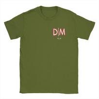 Casual Electronic Rock Depeche Cool Mode T-Shirts Men Crew Neck Pure Cotton T Shirt  Short Sleeve Tees 4XL 5XL Tops 4XL brown
