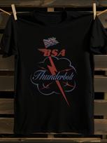 BSA Moto 650 Thunderbolt Logo Tshirt XXXL black