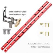 Woodworking Desktop Vise Clamp for Plywood Fixation and Renovation Projects