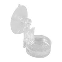 Chameleon Food Bowl Reptile Feeder With Suction Cup Habitat Decoration Pet Water Container Tray For Lizards Spider Tree Frogs white