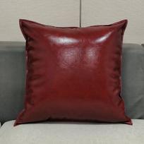60x60/50x70/60x80CM Dydžio PU Mesti Pagalvės Užvalkalas Dirbtinės Odos Juosmens Pagalvėlės Užvalkalas Namų Dekoro Pagalvės Užvalkalas 45x45cm brown