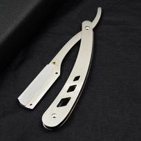 Men's Barber Shaving Razor Folding Knife Unisex Hair Removal Tool Eyebrow Knife ( Blades Not Included) sidabras