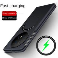 Itin plonas berėmis telefono dėklas Honor Magic V5 V3 V2 honor magic Vs3 Vs2 prabangus Magsafe magnetinis kietas dangtelis HONOR Magic V3 juoda