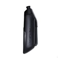 Press Water Bottle Food-Grade with Direct-Sip Nozzle High-Stream Transparent Black Single Bottle Pro black