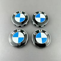 4 vnt. 68mm 56mm Automobilių ratų stebulės ratlankio dangteliai Emblemėlė Bmw M E46 E90 F10 F30 E87 F20 G20 E60 E39 E92 F11 F31 E61 F25 E36 4pcs 68mm black