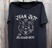 Vintage Joan Jett and The Blackhearts Tour Cotton Black All Size Shirt MM364 Unisex T-Shirt L black