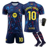 FC Barcelona Specialus Treniruočių Futbolo Marškinėliai Pedri Futbolo Komandos Uniforma La Liga #10 Yamal Rinkinys 16 įvairiaspalvis
