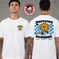 Deftones Summer 2026 Tour EU And UK Merch The Sun With Dates Two Sided T-Shirt 120 black