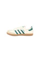 ADIDAS ORIGINALS Sportbačiai 'SAMBA' smėlio spalva / smaragdinė spalva / balta