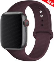 Silikoninis dirželis Apple Watch Band SE-10 42/46mm 44/45mm 38/40/41mm apyrankė iwatch Serie 9 8 7 6 5 4 3 ultra 2 49mm 42 44 45 49mm S-M black