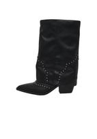STEVE MADDEN Kaubojiški batai 'Saddle' juoda