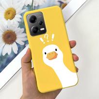 Dėl Xiaomi Poco X5 Pro dėklo Mielas Madingas Animacinis Dangtelis Minkšto Silikono Telefono Dėklas Dėl Xiaomi Poco X5 PocoX5 Pro 5G Galinis Dangtelis Maišeliai Xiaomi Poco X5 Pro yellow