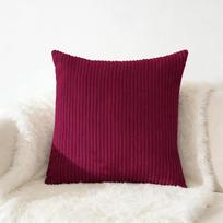 Aksominis pagalvės užvalkalas 40X40 45X45 50x50cm Švelnus pliušinis flanelinis pagalvės užvalkalas Pūkuotas sofos pagalvės užvalkalas Sodui Svetainei Dekoruoti 45X45CM brown