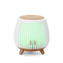 Compact Seven-Color Aroma Humidifier: Color-Changing Essential Oil Diffuser & Creative Gift USB Powered white