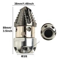 High Pressure Washer Water Sprayer Sewer Flushing Rotary Nozzle Achieve Efficient and Thorough Cleaning Results A gray