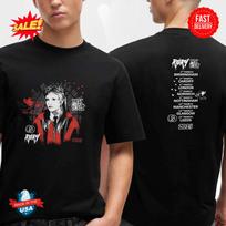 Rory 2025 UK Tour Dates Two Sided T-Shirt L white