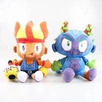 1/3Pcs Dart Monkey Plush Toy Bloons Td 6 Gwendolin Obyn Greenfoot Stuffed Animal Plushies Doll Soft Figurine Fans Birthday Gifts
