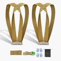 VEVOR Moving Straps, 2-Person Lifting and Moving System with 2 Harness Straps, 1 Load-bearing Strap & 1 Handheld Strap 23 x 20.5 x 15.5 cm