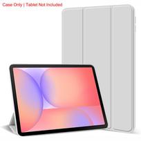 For Samsung Galaxy Tab S10 Lite 10.9'' SM-X400 SM-X406/X406F Tri-fold Flip Case Magnetic Stand PU Leather Protective Cover Tab S10 Lite 2025 pink