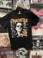 Reprint CHAOS UK 2 Fingers In The Air T.Shirt Punk GBH Hardcore Discharge All Si XXL white