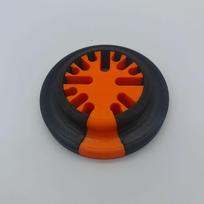 Cable Comb Cable Organizer Desktop Computer Data Cable Storage Box Neat Wire Management Processor orange
