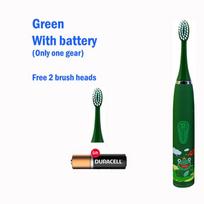 XiaomiChildren Electric Toothbrush With Replace Brush Heads Kids Cartoon Toothbrush Ultrasonic Sonic Electric Toothbrush With 6 Head blue