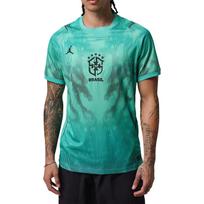 Air Jordan Brazil 2026 Stadium Goalkeeper Replica Jersey 'Light Menta Black' Men's IQ3335-369 L blue