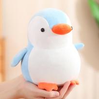 10-30cm Animacinis Spalvingas Pingvino Pliušinis Lėlės Pagalvė Mėlynas Juodas Rožinis Gyvūnas Pliušinis Žaislas Namų Dekoras Dovana Berniukams Mergaitėms 30cm short hair
