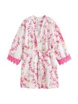 B by Ted Baker Chalatas kivių spalva / žolės žalia / rožinė / balta