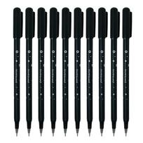 Pentonic Cipher 0.7mm Black Ink Ball Pen Smooth Writing for Office School Home Use Low Viscosity Ink Pack of 1 X 10pcs gray