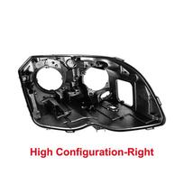 For Mercedes-Benz GLK 2013 2014 2015 Car Light Rear Base Front Headlight Back Housing Replace Original Headlamp Car Accessories High Configuration R black
