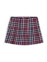 Tommy Jeans Sijonas tamsiai mėlyna / rubinų raudona / ryškiai raudona / balta