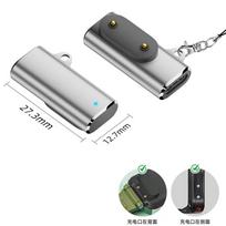 with Indicator Light Magnetic Charging Adapter USB-C Power Connector for Huawei Band 10/9/8/Fit3 sidabras