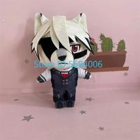 Game Zenless Zone Zero Plush Doll Toy 20Cm Von Lycaon Ellen Joe Cosplay Cute Soft Stuffed Pillow Gift gray