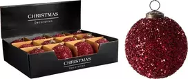 Eglutės žaisliukas A75202570, raudonas, stiklas
